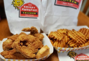 Krispy Krunchy Chicken -shell inside