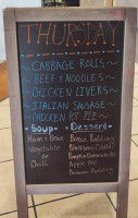 Rob's Catering menu