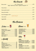 Ké Pasta menu