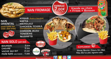 Ô Nan&grill menu