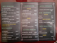 Le Snack De Valou menu
