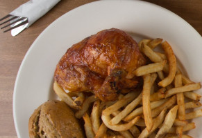 Swiss Chalet Chicken & Ribs food