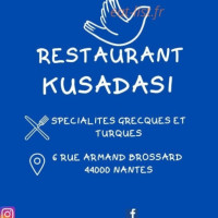 Kusadasi menu