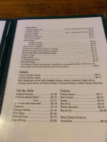 Fischers Corner Inc menu