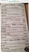 Fork Finger Cafe menu