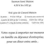 La Fontaine Fleurie Carte