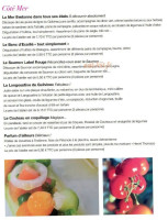 Edouard Set menu