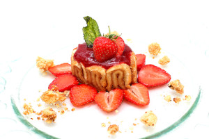 L'Auberge de Cheval Blanc Comida