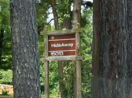 Hideaway outside
