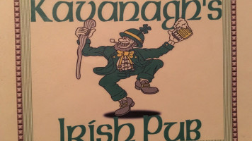 Kavanagh's Irish Pub Grille menu