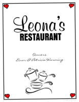 Leona's menu