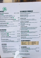 Brasserie Artisanale La Souche menu