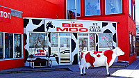Big Moo Ice Cream Parlour inside