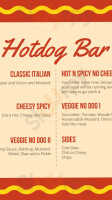 Jasper Dog Haus Mobile Cart And Catering menu