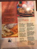 Las Trancas Mexican menu