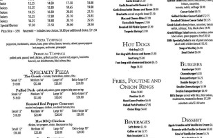 Bill's Pizza & Restaurant food