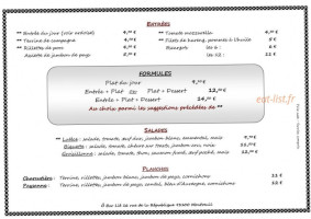 Ô Lié menu