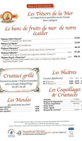 La Taverne Paillette menu