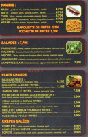La Grignoterie menu