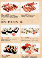 Sushi Osaka menu