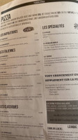 Les Chardons menu