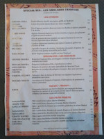 Agra Laval menu