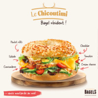 La Cabane A Bagels Roques food