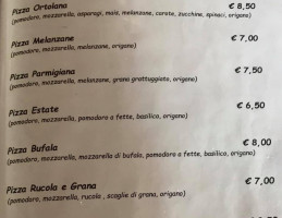 Ciclamino menu