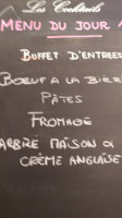 Café De La Poste menu