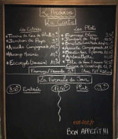 Auberge Du Lion D'or menu