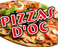 Pizzas D'oc food