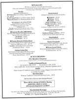 501 Grill Tavern menu