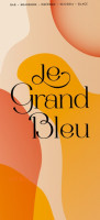 Le Grand Bleu menu
