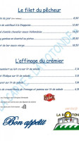 La Rotonde menu