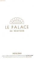 Le Palace De Menthon menu