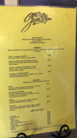 Gazali's menu