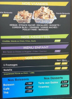 Le Star Kebab menu