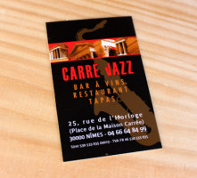 Carré Jazz Cave à Whisky à Bières Cocktails Nîmes menu