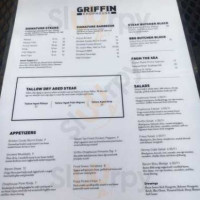 Griffin Chophouse food