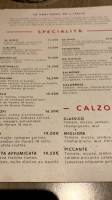 Le Sapaudia menu