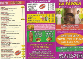 Pizzeria La Favola inside