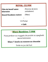 Italian Verona menu