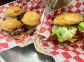 Bergstrom's Burgers food