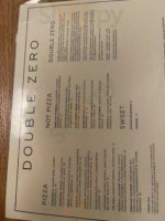 Double Zero Boston menu