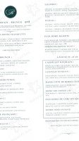 Le Riverain menu