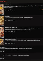 Brasserie Pizzeria Le Carnot menu