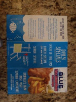 Out Of The Blue Fish And Seafood Market Fish And Chips menu