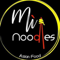 Mi Noodles inside