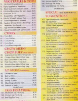 Good Companion Restaurant menu