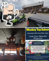 Monkey Top Saloon food